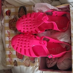 Jeffrey Campbell jelly sandals